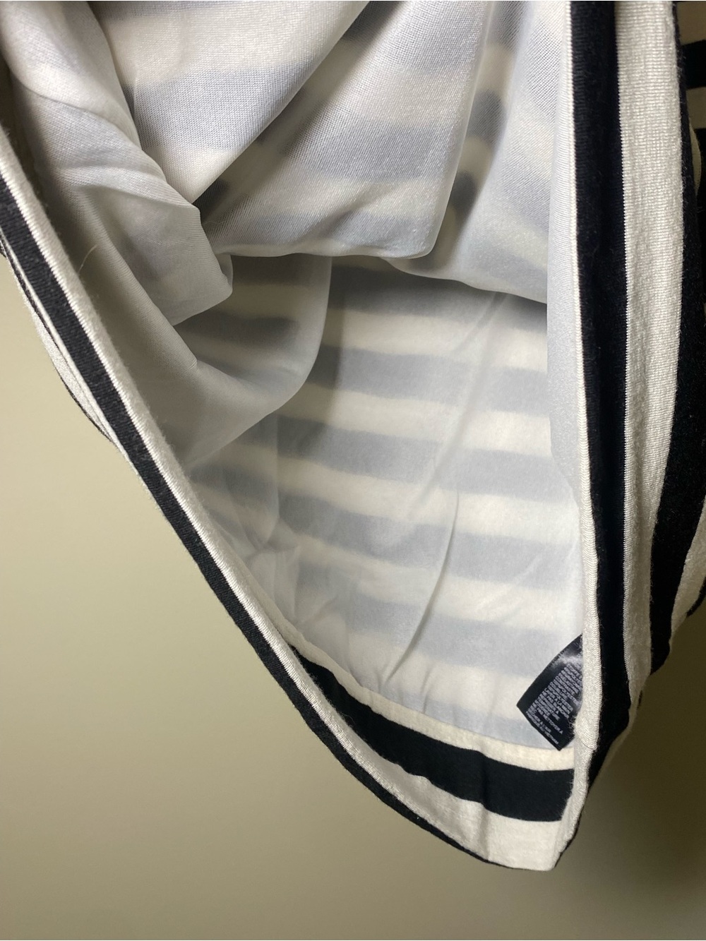 Forever 21 Casual Chic Nautical Striped Black Cream Sleeveless Mini Dress Medium - Picture 6 of 12